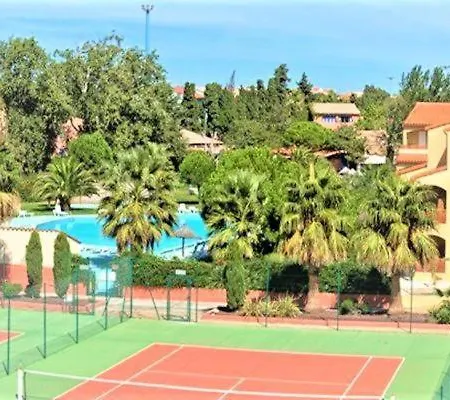 T2 Bis Standing - Biruza - Malibu Village - En Roussillon Apartment