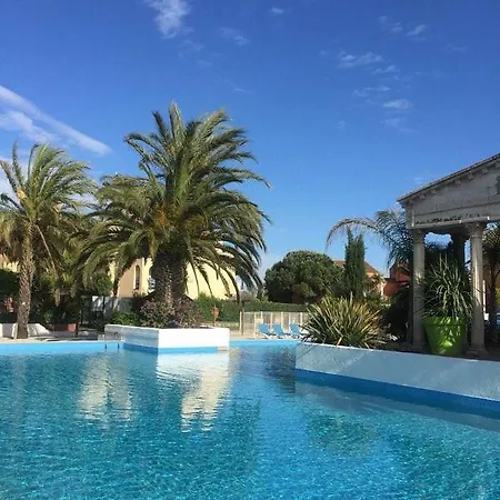 T2 Bis Standing - Biruza - Malibu Village - En Roussillon Apartment *